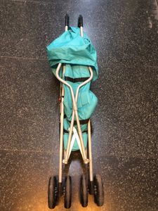 Teal Compact Baby Stroller