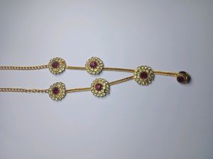 Red And Gold Necklace