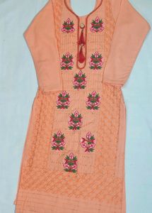 Embroidered Suit Set