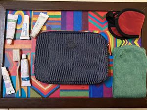 AirFrance  Pouch with Travel Essentials