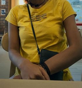 Yellow Graphic T-Shirt