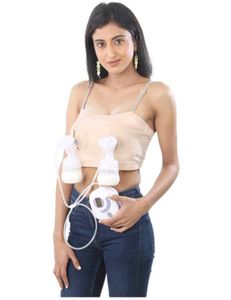 Double electric portable, rechargeable Breast pump