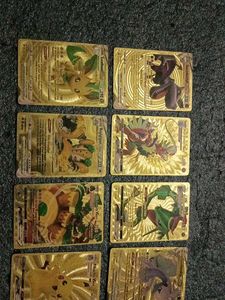 Gold Plated Pokemon Cards