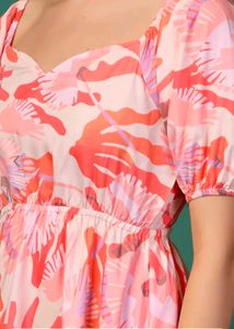 Floral Print Midi Dress