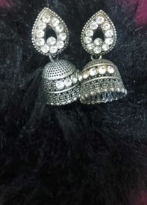 Jhumka Earrings 2 Pairs