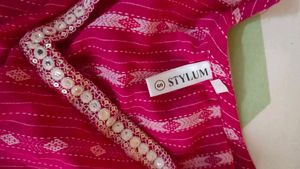 Pink Printed Blouse
