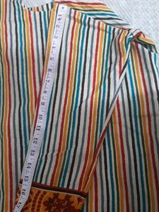 Colorful Striped Salwar Kameez(Never Used)
