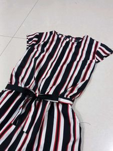 Striped Jumpsuit