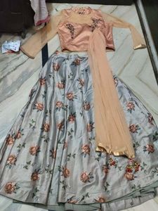 Floral Lehenga Choli Set