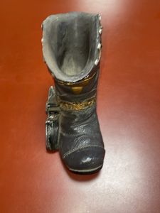 Resins Cute Pup with Planter in Shoe Design Resin