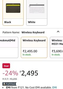 Logitech K480 Wireless Multi-Device Keyboard For Windows, Macos, Ipados, Android Or Chrome Os, Bluetooth, Compact, Compatible With Pc, Mac, Laptop, Smartphone, Tablet - Black