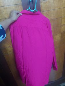 Stunning Zara Bright Pink Shirt