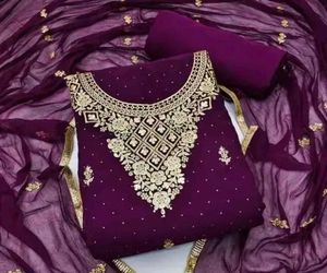 Unstitched Kurta Set