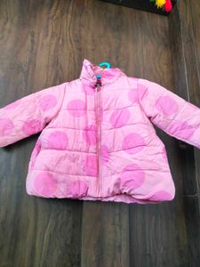 Cute Pink Puffer Jacket
