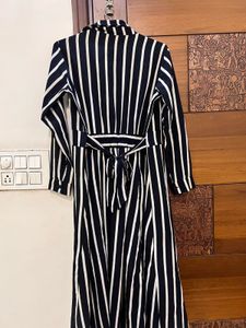 Striped Shirt Dress