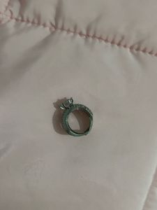 Sparkling Silver Ring