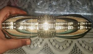 Golden Wedding Hand Clutches For Women
