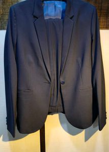 Navy Blue Women's Business Suit