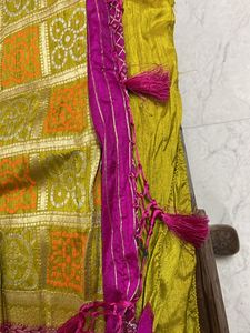 Printed  Silk Saree : No Blouse
