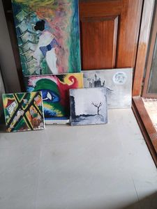 Canvas Painting For 5