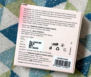 Mila Beauty Blush Babe – Shade 02 Peach Soda