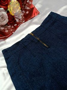 Dark Denim Mini Skirt💙