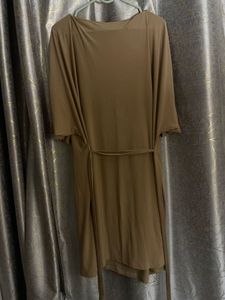 Elegant Beige Dress