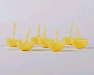 Pure Cow Ghee Diya with Batti Pooja Room 100 Pcs