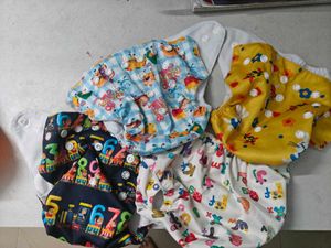 Baby Clothe Diaper With Pads