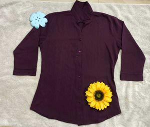 Elegant Plum Shirt That You Need🤗