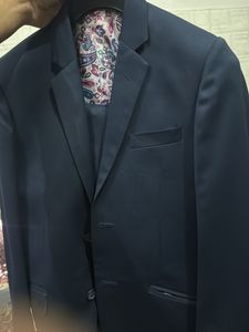 Men's Navy Blue Suit