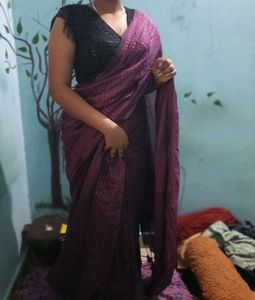 Combo Offer Saree With Stitched Blouse