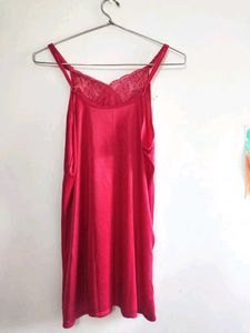 CLOVIA Rose Lace Night Dress