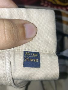 100% Original Louise Philippe Khaki Colour Jeans.
