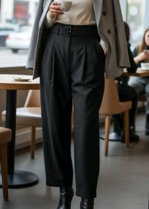 trou$er combo - black &amp; nude