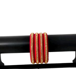 Silk Thread Bangles Set