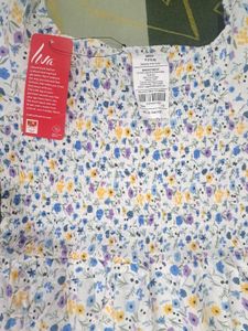 Liva Floral Print Midi Dress