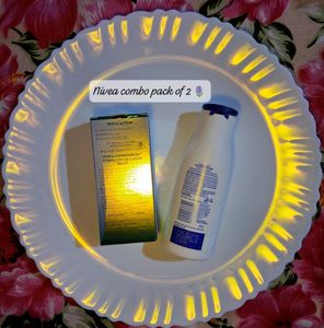 Nivea Serum &amp; Lotion Combo 🔮💙