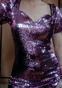 ZARA Sequins Minidress