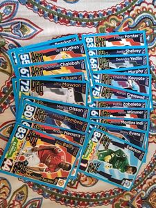 12 Topps Match Attax Cards 2017.