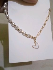 Korean Heart Shaped Acrylic Bracelet