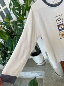 Cute Graphic Long Sleeve Top