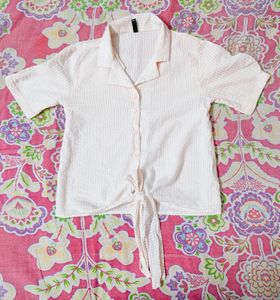 Knot Crop Shirt