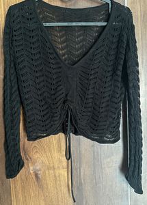 Black Crop Top