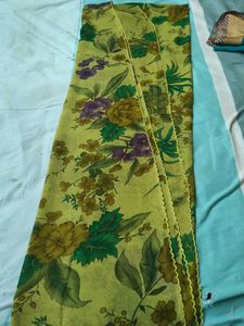 Set of 3 Floral Print Saris