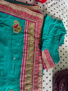 Wedding Wear Pure Georgette Saree