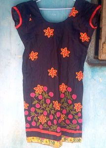 Floral Print Kurta