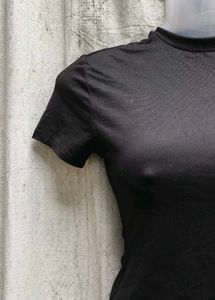 Black Bodysuit Top