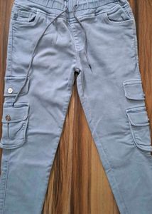 Cute grey Cargo Pant