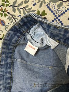 Urbanic Blue Jeans with Button Detail